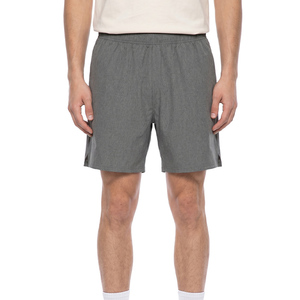 Shorts de sport décontractés pour hommes, 100 % coton, taille élastique, respirants, amples, avec broderie, personnalisation OEM - Product Image 6