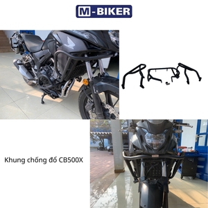 MBIKER - Cubierta de Marco Antivuelco y Protector de Bloque de Motor Originales NX500 Full B para Motocicleta (Uso en Motocicletas) - Product Image 6