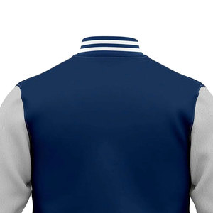 Chaqueta Casual para Hombre, Estilo Letterman, Cuello Alto, Logotipo Frontal, Duradera, Transpirable, Ligera, Ecológica, Servicio OEM - Product Image 4