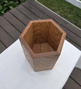 Vintage wooden utensils holder - Product Image 5