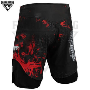 Shorts de Boxeo Estampados 100% Poliéster Elástico, Diseño Personalizado 2026, Servicio OEM ODM, Alta Calidad, Nuevo Proveedor Líder - Product Image 3