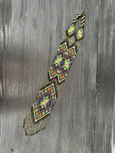 Trending Bohemian Ukrainian Gerdan Necklace|Tribal |Ukrainian Necklace |Unique |African Woman Necklace with earring,for gifted - Product Image 5