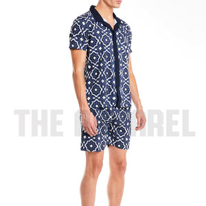 Nouvelle Collection 2025 – Ensemble Décontracté Homme Été : T-shirt Manches Courtes & Short 2 Pièces en Polyester/Coton Respirant - Product Image 2