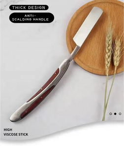 Navaja de Afeitar Profesional de Acero Inoxidable con Mango de Plástico de Alta Calidad para Barbería, Cuchilla Expuesta, para Depilación - Product Image 5