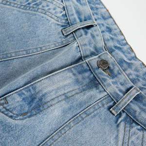 กางเกงยีนส์ขาสั้นวินเทจผู้ชายขายดีที่สุด สไตล์คลาสสิกสบายๆ - Product Image 2