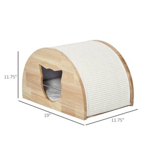 Cuccia per animali con torre per gatti e scale - Product Image 4