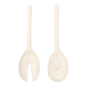 Ensemble de cuillères à salade en résine écologique personnalisées uniques et modernes, faites à la main, lavables au lave-vaisselle, FAIZA CRAFT, utilisables au micro-ondes - Product Image 5