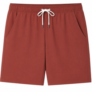 <b>Men's</b> Quick Dry Elastic Waist Drawstring Beach <b>Shorts</b> Lightweight Summer Casual Sports Running <b>Shorts</b> With Side Pockets - Product Image 1