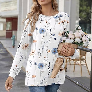 Camisas de Manga Larga Personalizadas de Fábrica en Oferta, Precio Económico, Alta Calidad, Camisas de Manga Larga Lisas de Color Sólido para Mujer - Product Image 5