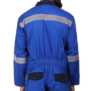 Combinaison de travail professionnelle unisexe, design supérieur, respirante, de haute qualité, coton/polyester, service OEM - Product Image 5