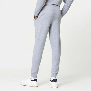 Survêtement gris pour homme avec blocs de couleur, fermeture éclair intégrale, col montant, coupe décontractée, en polyester et coton, pour l'automne, avec poches latérales - Product Image 3
