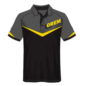Camiseta Polo con Logotipo Personalizado para Hombre, Mezcla de Poliéster y Spandex, Ropa Deportiva de Tenis, Diseño Personalizado, OEM, Venta al Por Mayor - Product Image 6