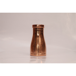 Pure Copper Water Bottle for Healthy Life Ayurvedic Handmade Hammered Copper Traditional Indian Artisanal Drinkware for Sale - Product Image 1