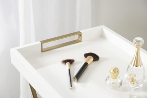 Bandeja de ginkgo moderna de lujo, bandeja de ginkgo para decoración del hogar, bandeja de ginkgo decorativa para servir, bandeja de ginkgo con diseño artístico. - Product Image 4