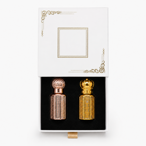 Set de Regalo de Attar de Lujo para Parejas, Perfume de Larga Duración sin Alcohol, Etiqueta Privada, Venta al Por Mayor, el Mejor Regalo - Product Image 1