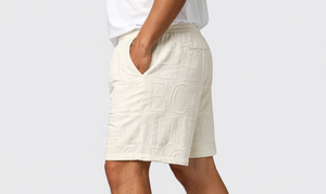 Shorts de plage unisexes en maille à séchage rapide – Shorts de sport décontractés imprimés numériquement et écologiques pour hommes et femmes - Product Image 3