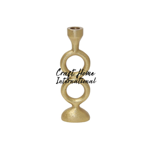 Nordic Style Handmade Aluminum Candlestick Holder Scandinavian Modern Minimalist <b>Table</b> Decor Centerpiece for Modern Living - Product Image 3
