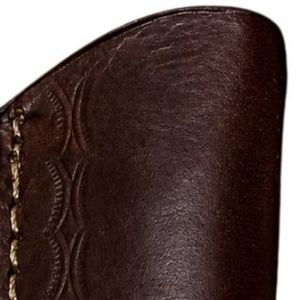 Cuchillo Táctico de Caza Forjado a Mano con Hoja Fija Damascus Tanto y Mango de Resina con Remolinos Rojos y Blancos para Supervivencia al Aire Libre - Product Image 3