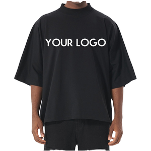 Nouveau T-shirt Homme 240g en Coton Pur, Col Ras du Cou, Coupe Classique, Manches Courtes, Grammage Lourd, Style Hip-Hop, Uni, Écologique et Respirant - Product Image 5