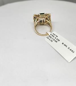 Anillo de Compromiso de Diamantes Naturales de Oro de 9K de Primera Calidad, Chapado en Rodio, Certificado por IGI, Joyería Fina Nupcial para Mujer, Exportación - Product Image 5