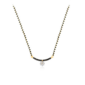 Collier GLEAMORA ENTERPRISE pour femme, plaqué or rose 18 carats, diamant fantaisie cultivé en laboratoire, style classique, à porter tous les jours, certifié IGI - Product Image 1