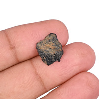 Natürlicher Schwarzer Turmalin Reihen-Edelstein 2,5 Karat 13x11mm Loser Edelstein