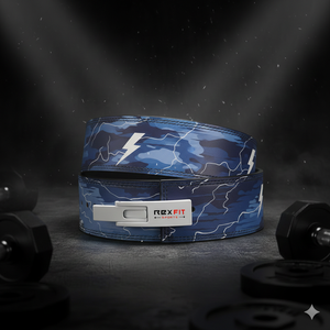 เข็มขัดพยุงหลัง Rexfit Sports สำหรับยกน้ำหนักหนัก ทำจากหนังแท้ เหมาะสำหรับการออกกำลังกายและการฝึกความแข็งแรง - Product Image 6