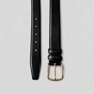 Cinturón de Cuero Genuino para Hombre de 35 mm, Hebilla Grabada Personalizada, Correa Gruesa de Cuero Auténtico para Jeans, LMB-0086, Venta al Por Mayor - Product Image 3