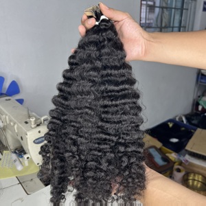 Cabello humano sin procesar birmano rizado cutícula alineada al por mayor 100% cabello crudo de un solo donante - Product Image 2