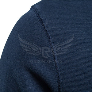 Sudadera para Hombre, Duradera, de Poliéster/Algodón, Diseño Sólido Informal, con Logotipo Personalizado, Ecológica, Transpirable, para Invierno, Gran Venta - Product Image 3
