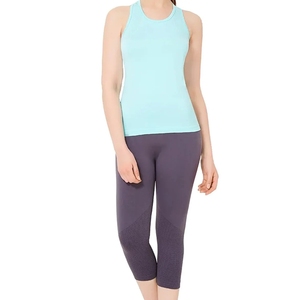 Affordable <b>Women</b> Tank Top Soft Fabric Sleeveless Shirt Stylish Design Lightweight Breathable Casual Summer Gym Wear Top - Product Image 4