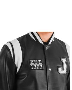 เสื้อแจ็คเก็ตเบสบอล YiXin ลายตัวอักษร สไตล์ลำลองสำหรับผู้ชาย ทรงหลวม โอเวอร์ไซส์ รุ่นปี 2026 ขายส่ง - Product Image 3