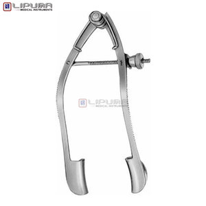 Espéculos para párpados LISTER BURCH de 3-1/4 pulgadas, instrumentos médicos quirúrgicos de acero inoxidable, retractor ocular, herramienta oftálmica para retractor de párpados - Product Image 4