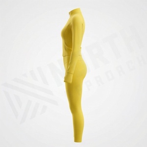 Conjunto Deportivo Personalizado para Mujer, sin Costuras, Sujetador Deportivo, Leggings, Ropa Deportiva para Yoga, Gimnasio, Ejercicio, Ropa que Absorbe la Humedad - Product Image 3