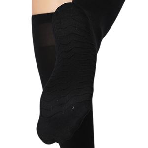 Calze da massaggio trasparenti da donna, 6 paia, al ginocchio, con punta rinforzata e fascia di supporto - Product Image 5