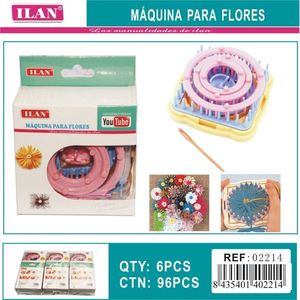 Macchina per la creazione di fiori Ilan, kit artigianale da 6 pezzi per fiori fai da te - Product Image 3