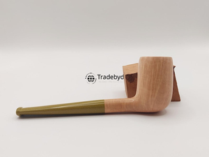Pipa de Tabaco de Madera Lacada Ecológica Hecha a Mano, Madera Natural por Tradebyd - Product Image 4