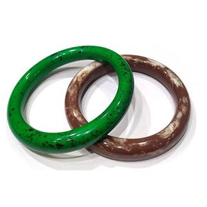 กำไลเรซิ่นลายหินอ่อนทำมือจากโรงงานโดยตรง น้ำหนักเบา ดีไซน์สวยสำหรับผู้หญิง มีจำหน่ายแล้ว - Product Image 1