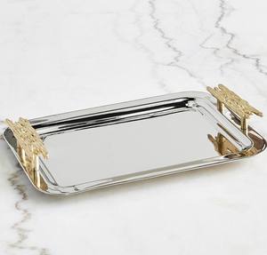 Elegante Bandeja de Servicio de Diseño para Eventos en el Hogar Sofisticados, Suites de Hoteles de Lujo y Presentación Profesional en Restaurantes - Product Image 1