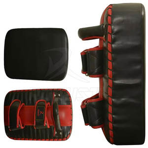 แผ่นรองเตะหนังวัวคุณภาพสูงสำหรับการฝึกซ้อมมวยศิลปะการต่อสู้ ปรับแต่งสีและขนาดได้ ออกแบบมาเพื่อความสบายและปลอดภัย - Product Image 6