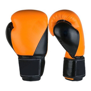 Gants de boxe en cuir de vachette doré en gros, gants d'entraînement, fabricants et fournisseurs sur mesure, gants de boxe de haute qualité - Product Image 2