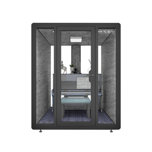 Innovadores paneles de pared para ahorrar espacio, jaula de tambor insonorizada, contenedor de cabina de sonido acústico, cápsulas de oficina insonorizadas - Product Image 3