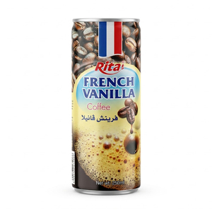 Rita 250ml Canned French <b>Vanilla</b> Coffee Drink Ready To Drink Liquid Beverage Wholesale Supplier OEM ODM Private Label - Product Image 1