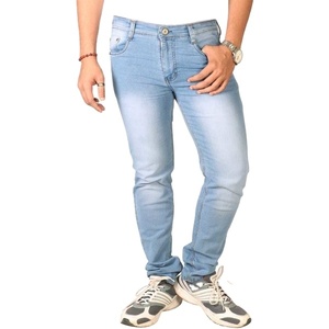 Venta al por mayor pantalones vaqueros de mezclilla para los hombres de moda de algodón/Spandex Jeans lavados Denim Precio barato de calidad superior de diseño personalizado - Product Image 6