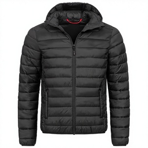 High Quality <b>Men's</b> Autumn Bomber <b>Jacket</b> Zipper Closure Front Logo Woolen Nonwoven <b>Thin</b> Flight <b>Jacket</b> Waterproof Coat - Product Image 5