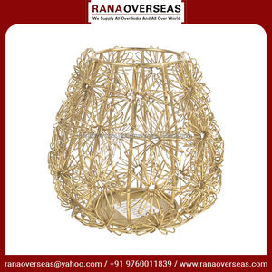 Nuevo portavelas indio hecho a mano de calidad Superior con forma y tamaño personalizados para decoración de boda centro de mesa - Product Image 4