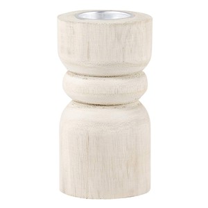 Portavelas de Madera Reciclada Hecho a Mano - Corteza Natural al por Mayor - Product Image 2