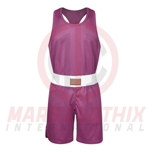 Uniforme de Boxeo Elástico Ligero Personalizado, Conjunto de Jersey y Pantalones Cortos de Boxeo Transpirables de Secado Rápido para Unisex - Product Image 2