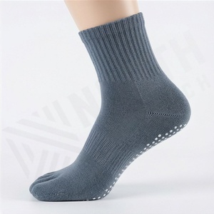 Calcetines Acolchados Antideslizantes para Mujer, para Yoga, Pilates, Ballet, Danza, Deportes, Transpirables, Suaves y Cómodos, Color Personalizado - Product Image 3