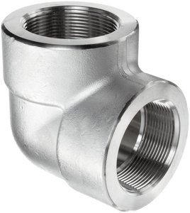 Codo de Tubería Forjado con Rosca NPT Hembra de Alta Presión, Resistente a la Corrosión y a los Químicos, Modelo 347 de Cai - Product Image 2